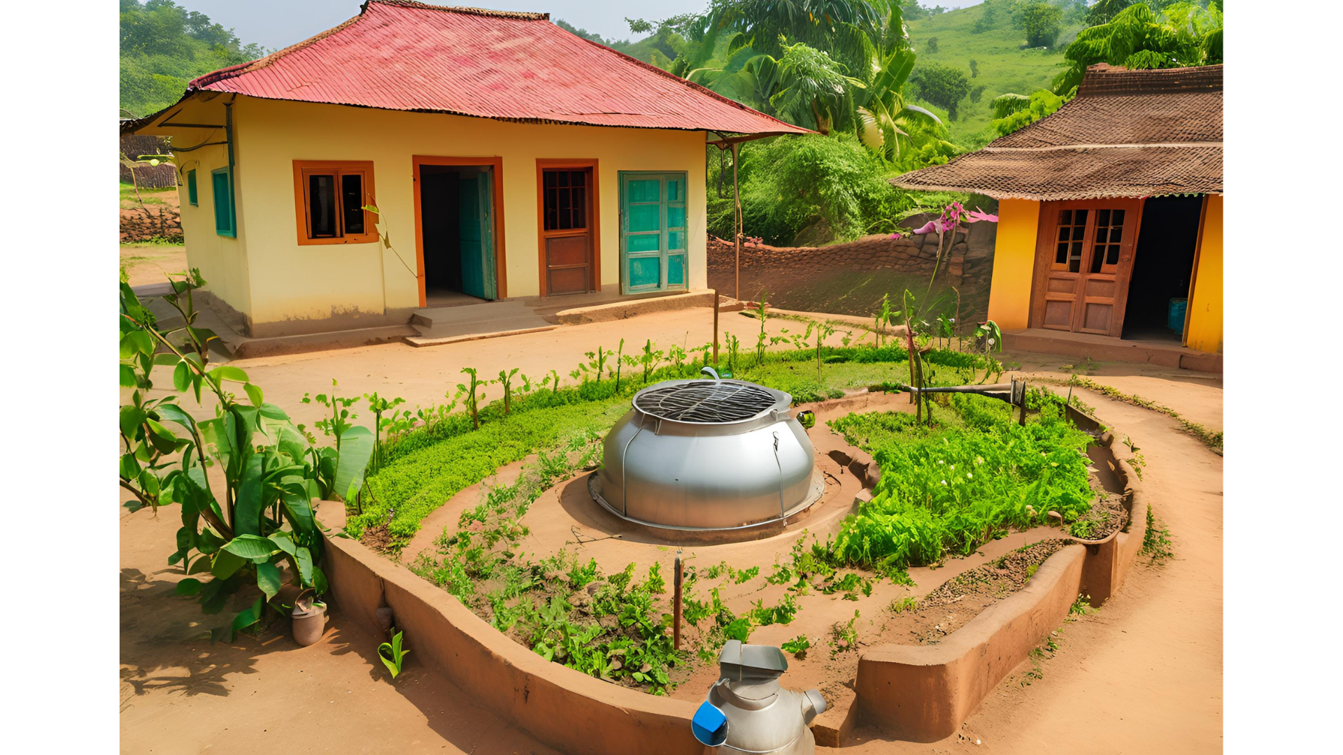 biogas plant - use of cow dung